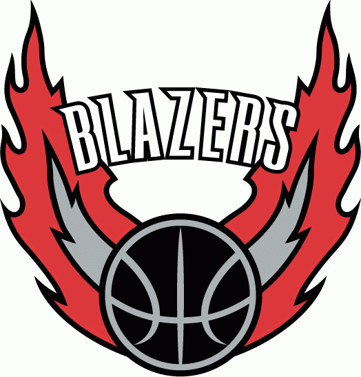 Portland Trail Blazers 2002-2004 Alternate Logo fabric transfer